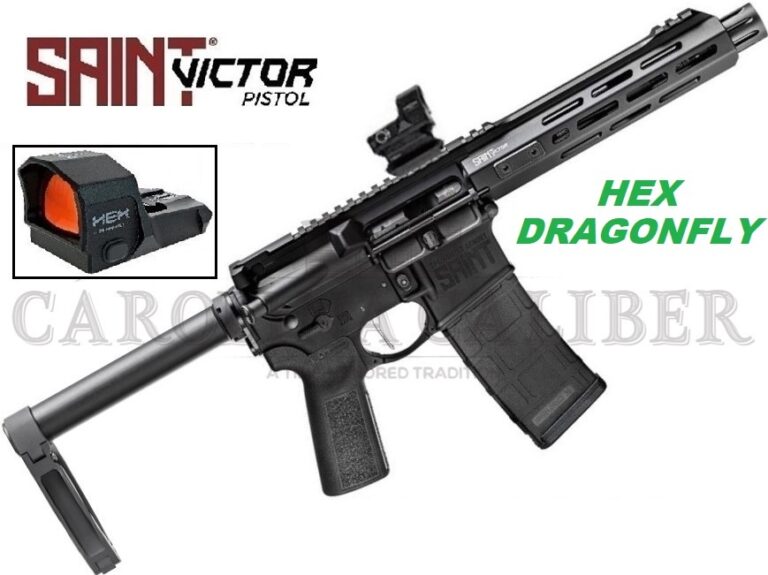 Springfield Saint Victor Pistol 5.56 Tail Hook AR-15 + Hex Dragonfly